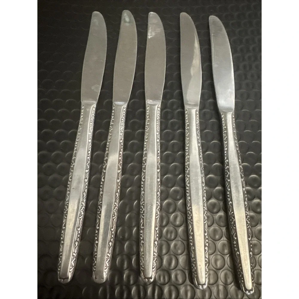 Riviera LIVORNO Dinner Knives Stainless Steel  JAPAN Set‎ Of 5